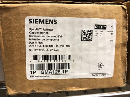 Siemens GMA126.1P