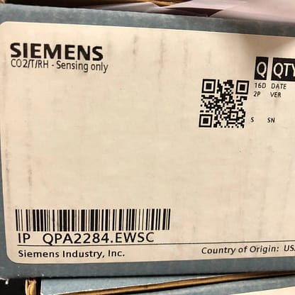 Siemens QPA2284.EWSC
