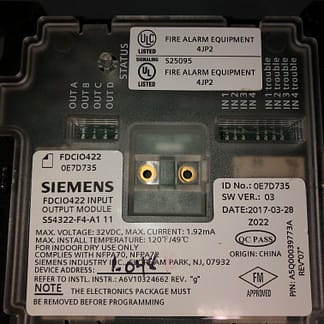 Siemens FDC10422