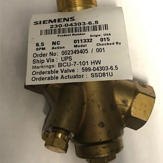 Siemens 599-04303-6.5