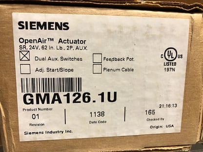 Siemens gma126.1u