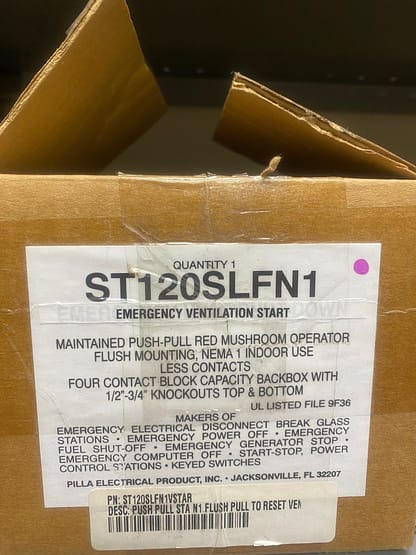 Pilla Electrical ST120SLFN1-nos