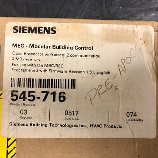 Siemens 545-716