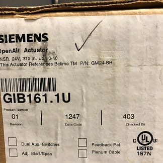 Siemens GIB161.1U