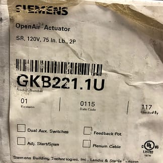 Siemens GKB221.1U