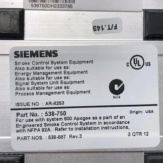 Siemens 538-750