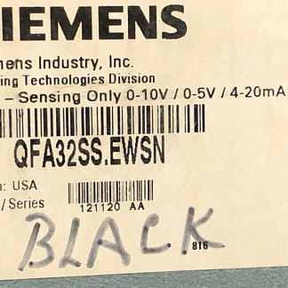 Siemens QFA32SS.EWSN