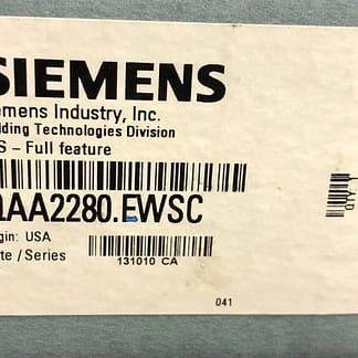 Siemens QAA2280.EWSC