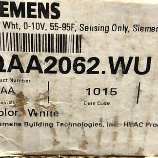 Siemens QAA2062.WU