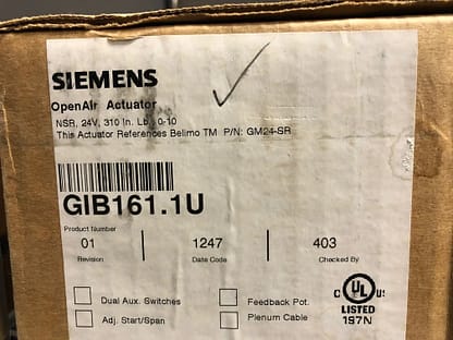 Siemens GIB161.1U