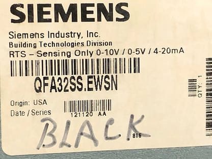 Siemens QFA32SS.EWSN