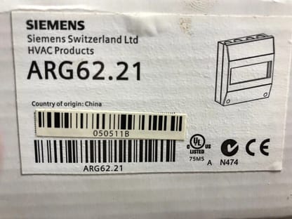 Siemens arg62.21