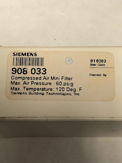 Siemens 908-033