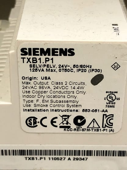 Siemens TXB1.P1
