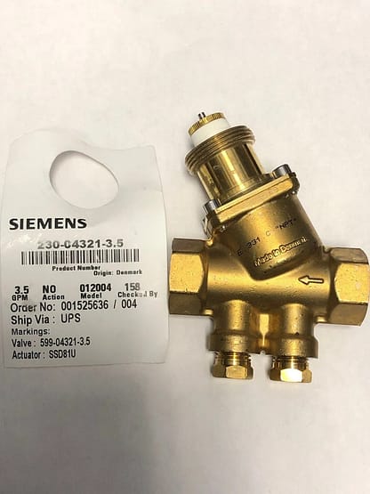 Siemens 599-04321-3.5