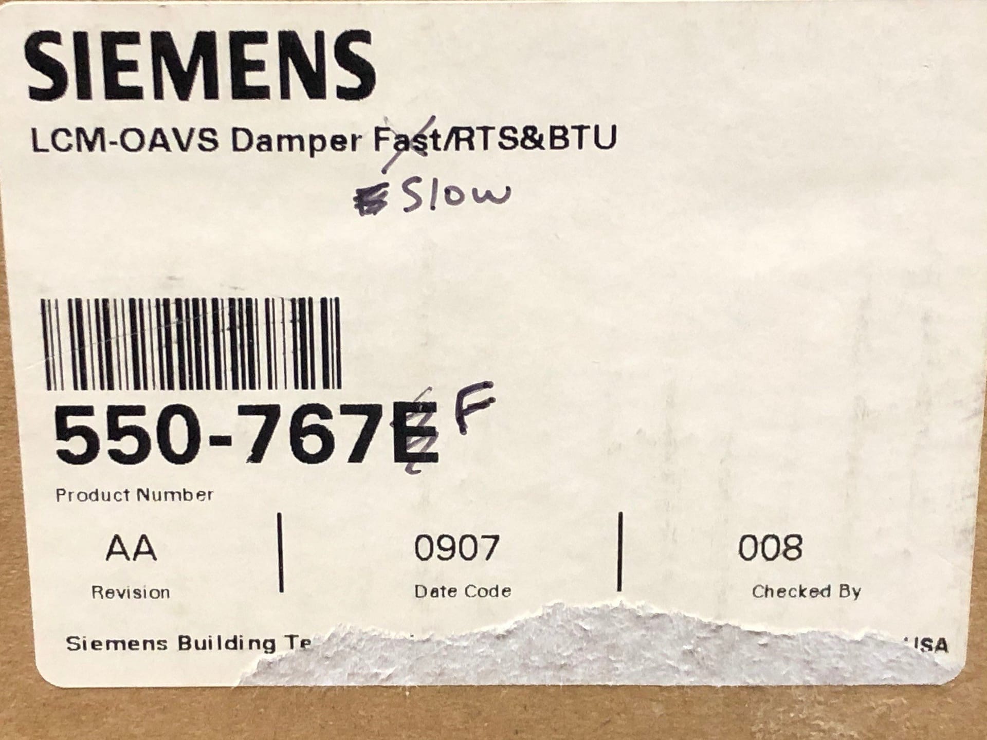 Siemens 550-767F