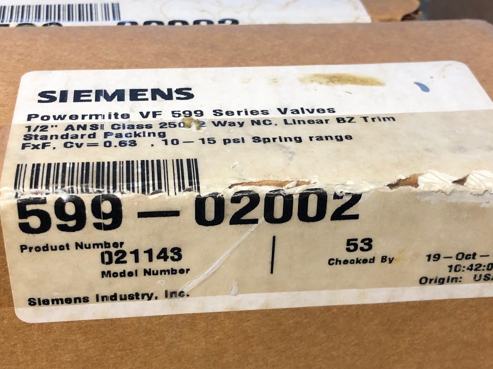 Siemens 599-02002